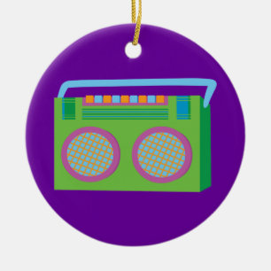 Rockin' Stereo Keramikornament
