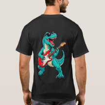 Rockin’ T-Rex – Cooler Dinosaur-Gitarrist-Hoodie
