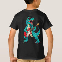 Rockin’ T-Rex – Cooler Dinosaur-Gitarrist-Hoodie