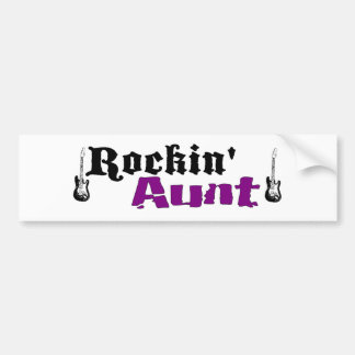 Rockin Tante Autoaufkleber