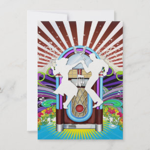 Rockin' Um das Party der Uhr - SRF Einladung