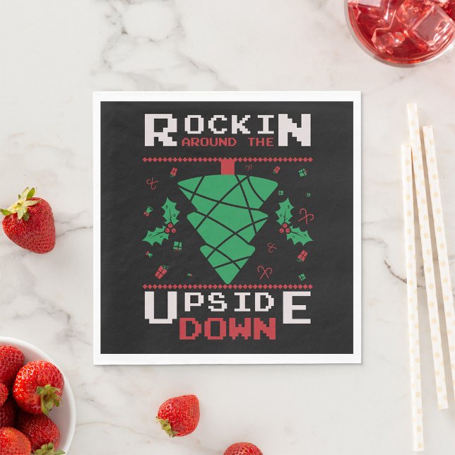 Rockin um den Kopf nach unten Serviette (Von Creator hochgeladen)