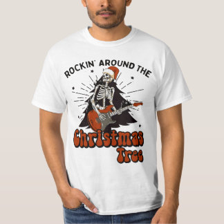 Rockin um den Weihnachtsbaum, Weihnachtskraut, C T-Shirt