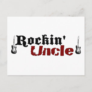 Rockin Uncle Postkarte