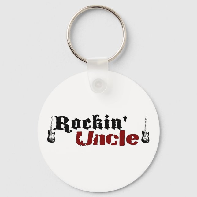Rockin Uncle Schlüsselanhänger (Vorderseite)