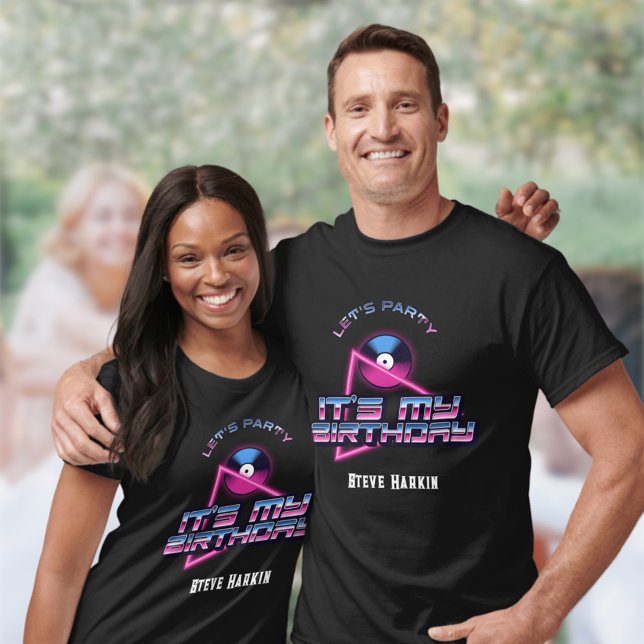 Rockin Vaporwave Party T-Shirt (Von Creator hochgeladen)