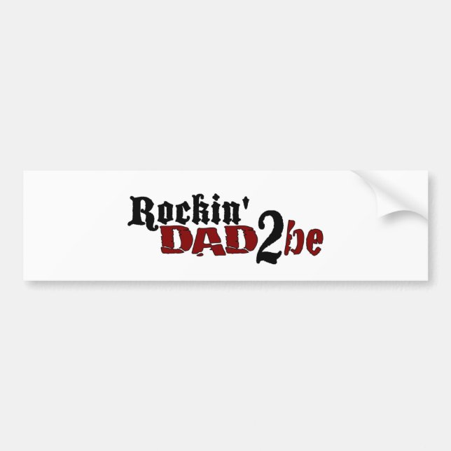 Rockin Vater 2 ist Autoaufkleber (Vorne)