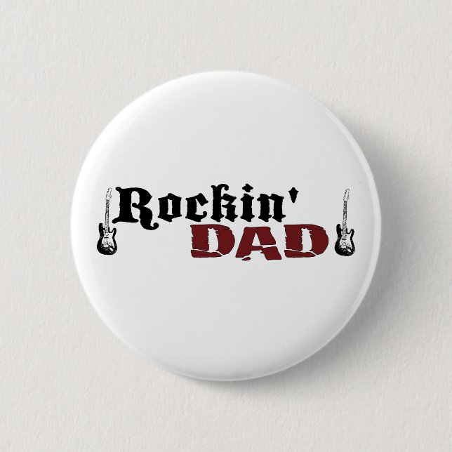 Rockin Vater Button (Vorderseite)