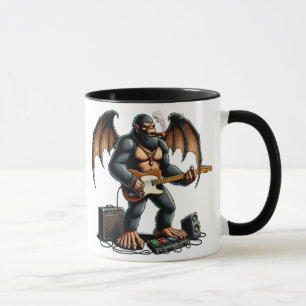 Rocking Bigfoot Shred auf Gitarre Tasse
