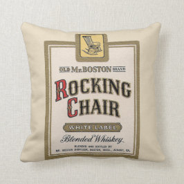 Rocking Chair Whiskey Bar Gameroom Vintages Kissen