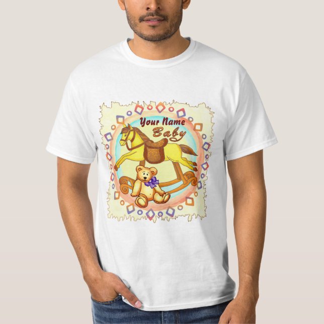 Rocking Horse baby Due t-shirt (Vorderseite)