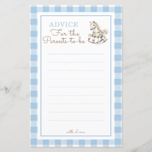 Rocking Horse Baby Shower Ratschläge für die Elter