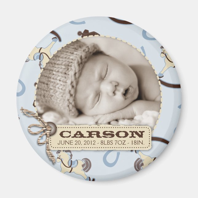 Rocking Horse Boy Magnet R (Vorne)