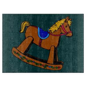 Rocking Horse Cutting Board Schneidebrett