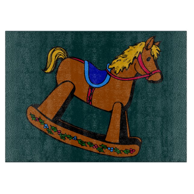Rocking Horse Cutting Board Schneidebrett (Vorderseite)