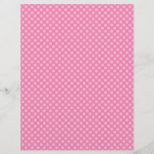 Rocking Horse Girl Scrapbook Papier BRT PNK DOT