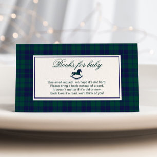 Rocking Horse Klassische Karierte Vintage Bücher f Begleitkarte