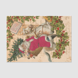 Rocking Santa Seidenpapier