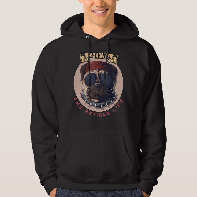 Rocking The ReReifen Life Rentirement 2022 Remüde  Hoodie (Vorderseite)