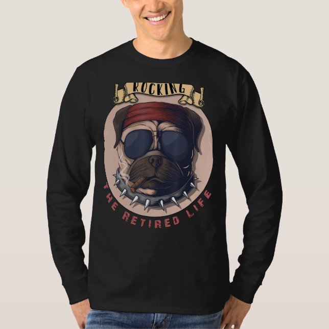 Rocking The ReReifen Life Rentirement 2022 Remüde  T-Shirt (Vorderseite)