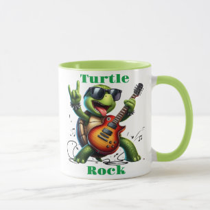 Rocking Turtle Jam Session Tasse