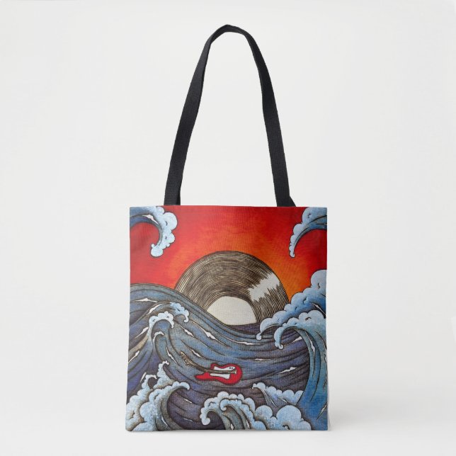 Rocking Waves Tote (Vorderseite)