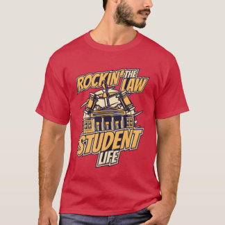 Rockinghe Jurastudent Leben Jurastudenten Junge T-Shirt