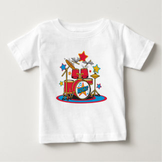 Rockit Fliegen-Drumsticks-Säuglings-T-Shirt Baby T-shirt