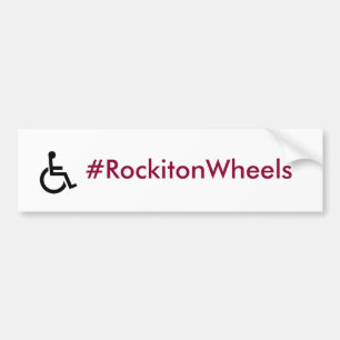#RockitonWheels Autoaufkleber