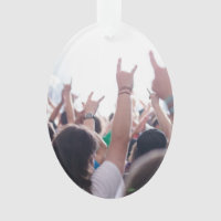 Rockkonzert-Publikum