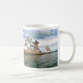 Rockland Breakwater Lighthouse, Maine Tasse