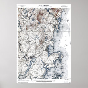 Rockland, Maine 1906 Poster