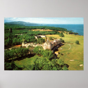 Rockland, Maine SamOseT Hotel, circa 1950 Poster