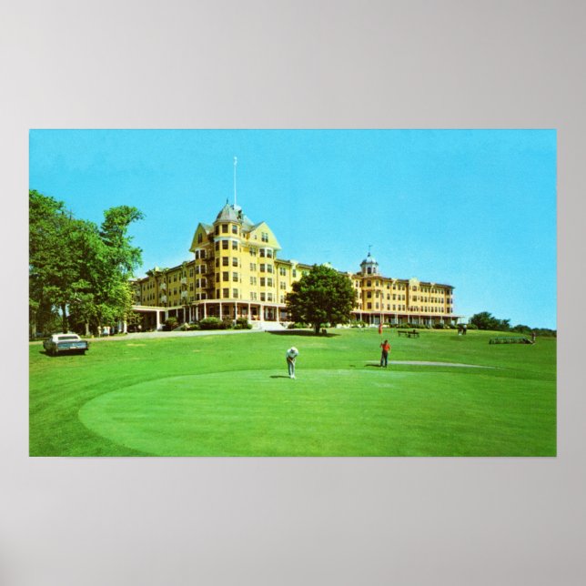 Rockland, Maine Samoset Hotel Circa 1970 Poster (Vorne)