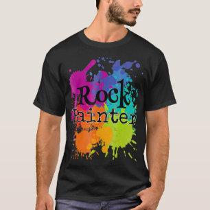 Rockmalerei Spritzer T Shirt Rock Painters Frauen