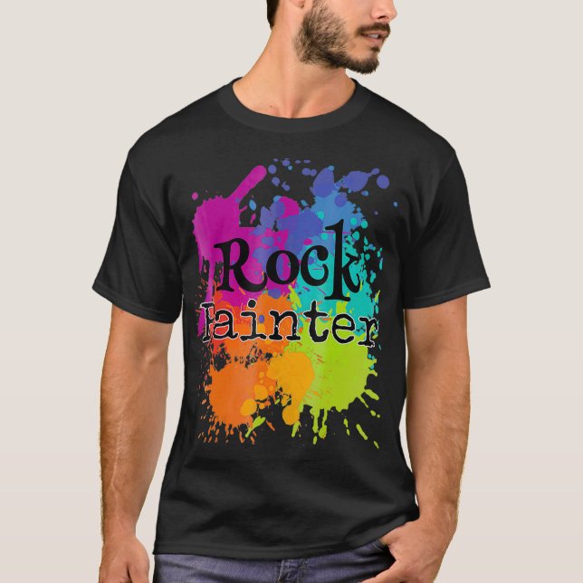 Rockmalerei Spritzer T Shirt Rock Painters Frauen (Vorderseite)