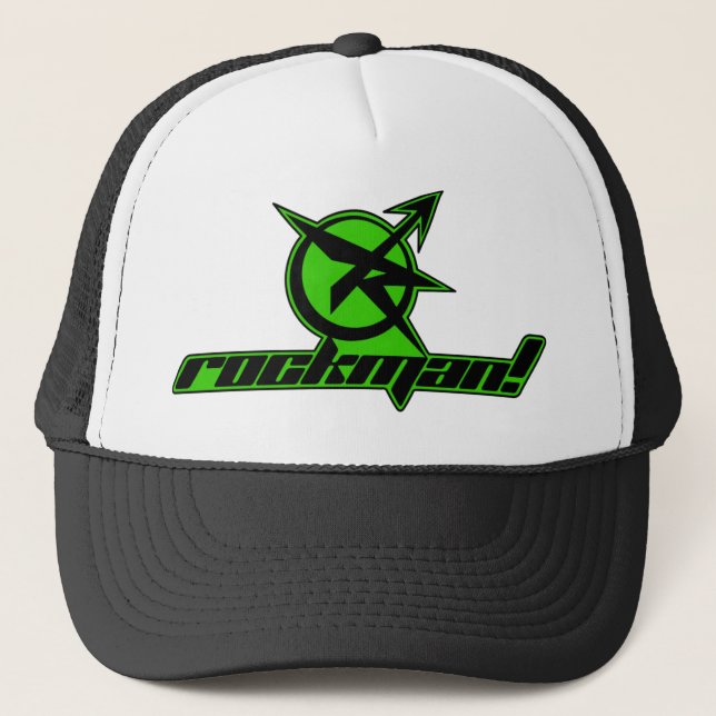Rockman! Gómez-Kappe Truckerkappe (Vorderseite)