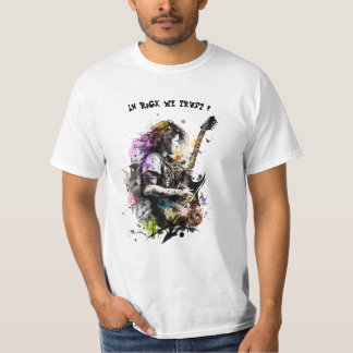 Rockmusik-Fan T-Shirt