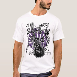 Rock'N Vater T - Shirt - Geschenk für Vater