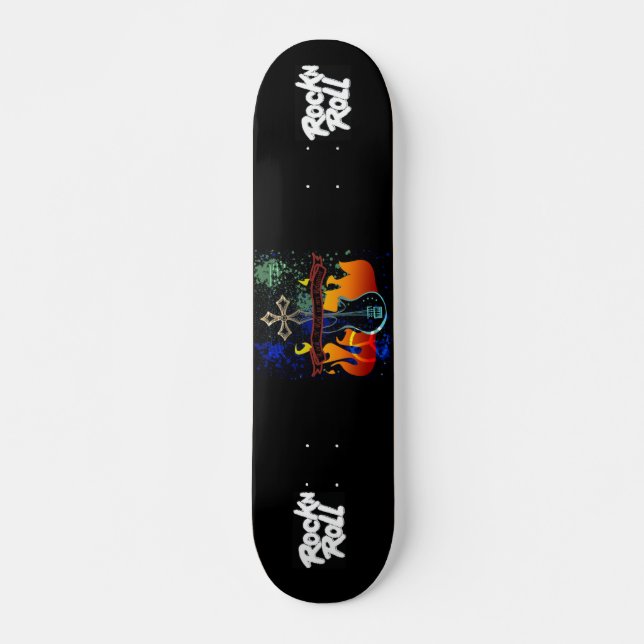 RocknRoll - Designer 7 3/8" Deck Skateboard (Vorne)