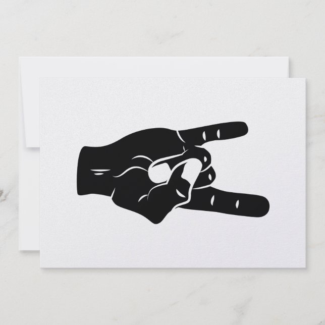 Rock'n'Roll Devil Horns (Vorderseite)