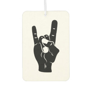 Rock'n'Roll Devil Horns Autolufterfrischer
