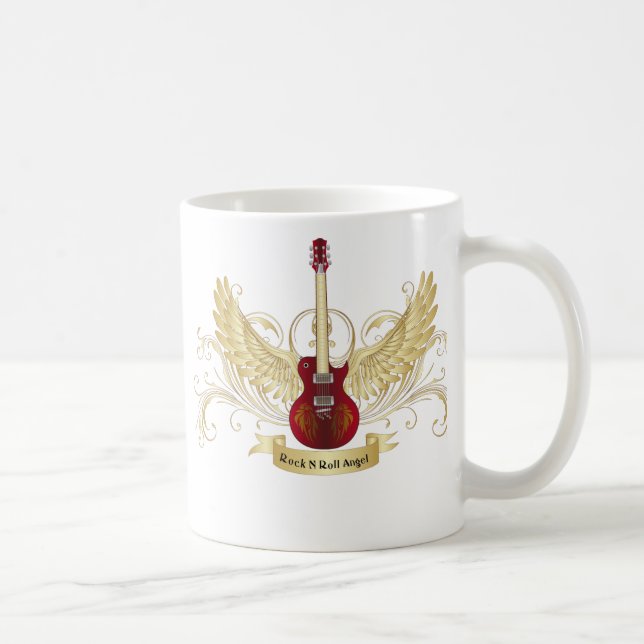 Rock'n'Roll-Engels-Tasse Kaffeetasse (Rechts)