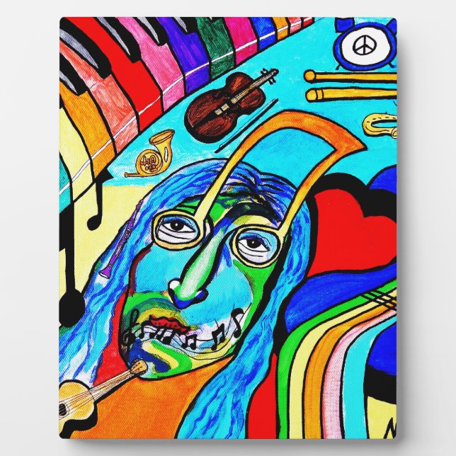 Rock'n'Roll Fotoplatte (Vorderseite)