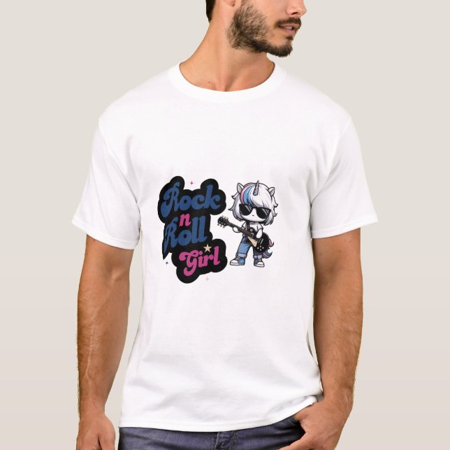 Rock'n'Roll Girl T-Shirt (Vorderseite)