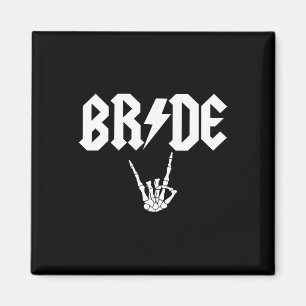 Rock'n'Roll Gothic Halloween Junggeselinnen-Abschi Magnet