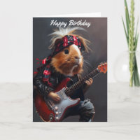 Rock'n'Roll Guinea Pig Geburtstag