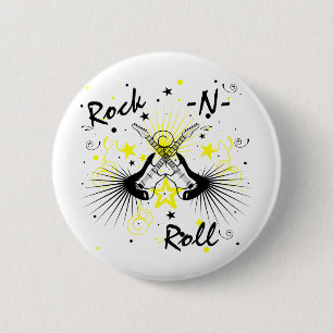 Rock'n'Roll Guitars Button