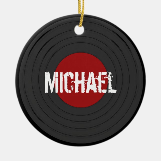 Rock'n'Roll Keramikornament (Vorne)