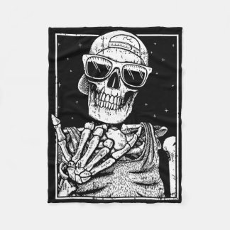 Rock'n'Roll Nd Lazy Halloween Costume Rocker Music Fleecedecke